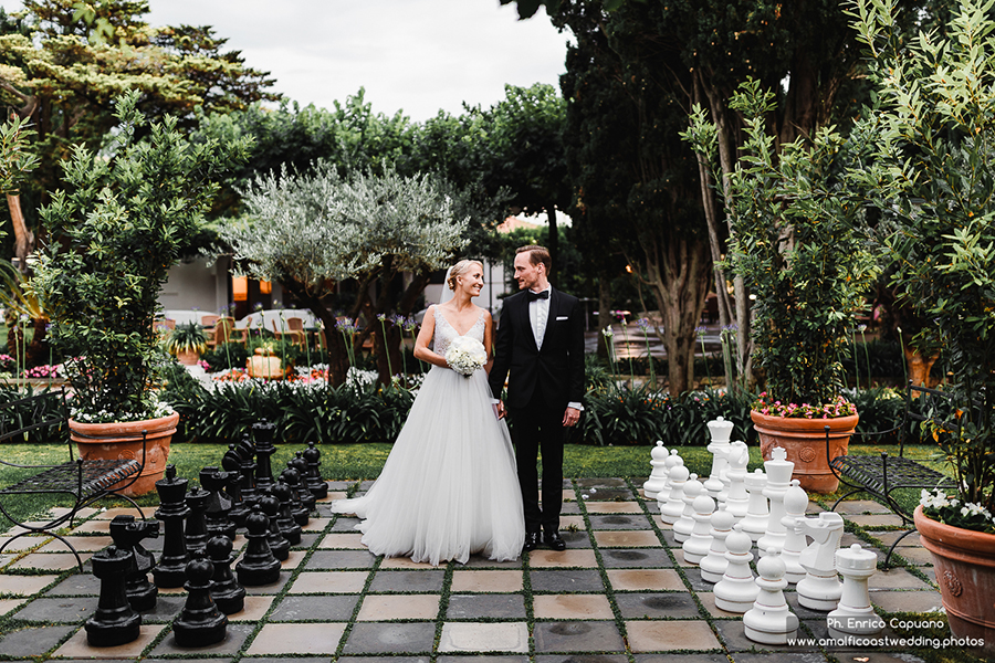 wedding in Ravello on the Amalfi Coast